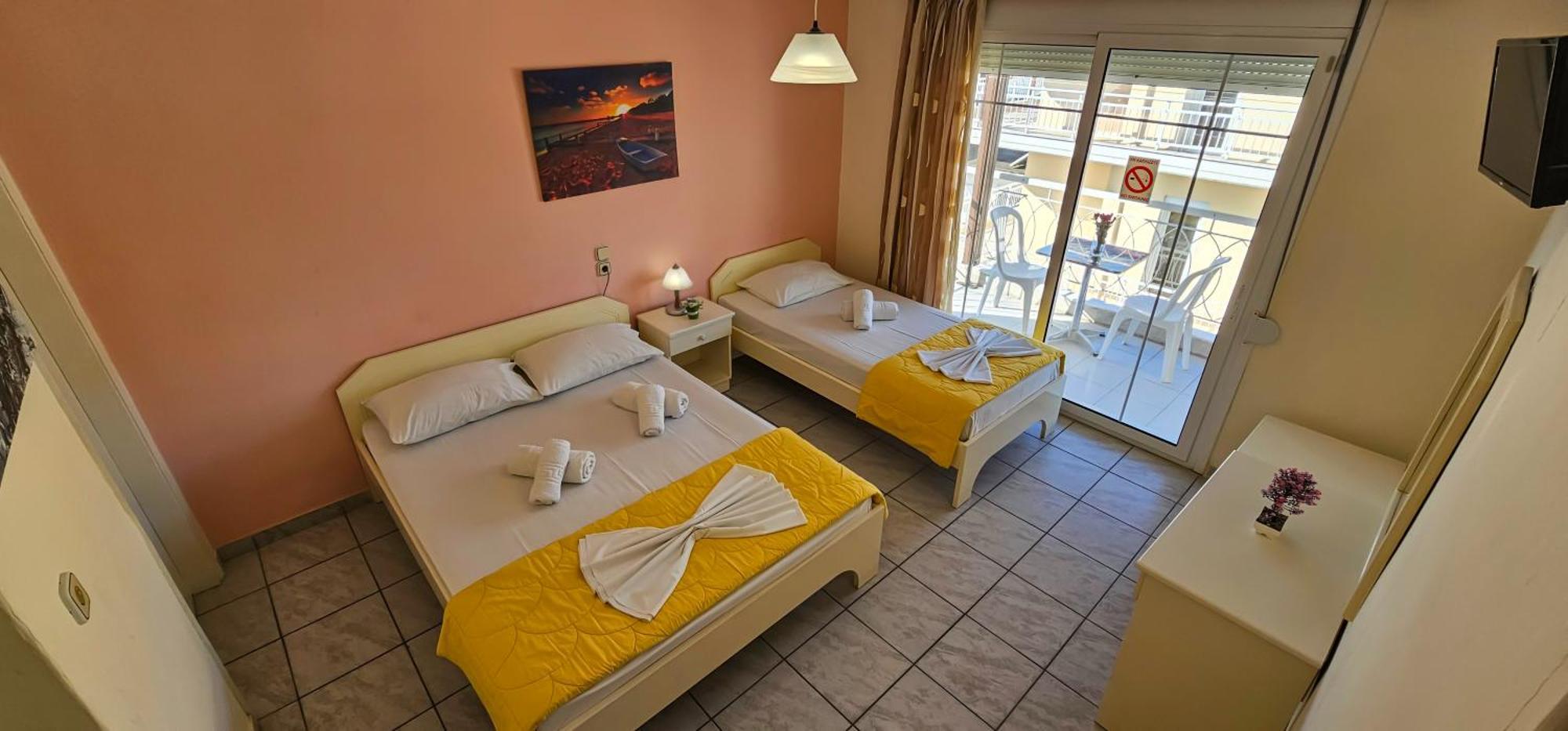 Chariclia Hotel Paralía Zewnętrze zdjęcie