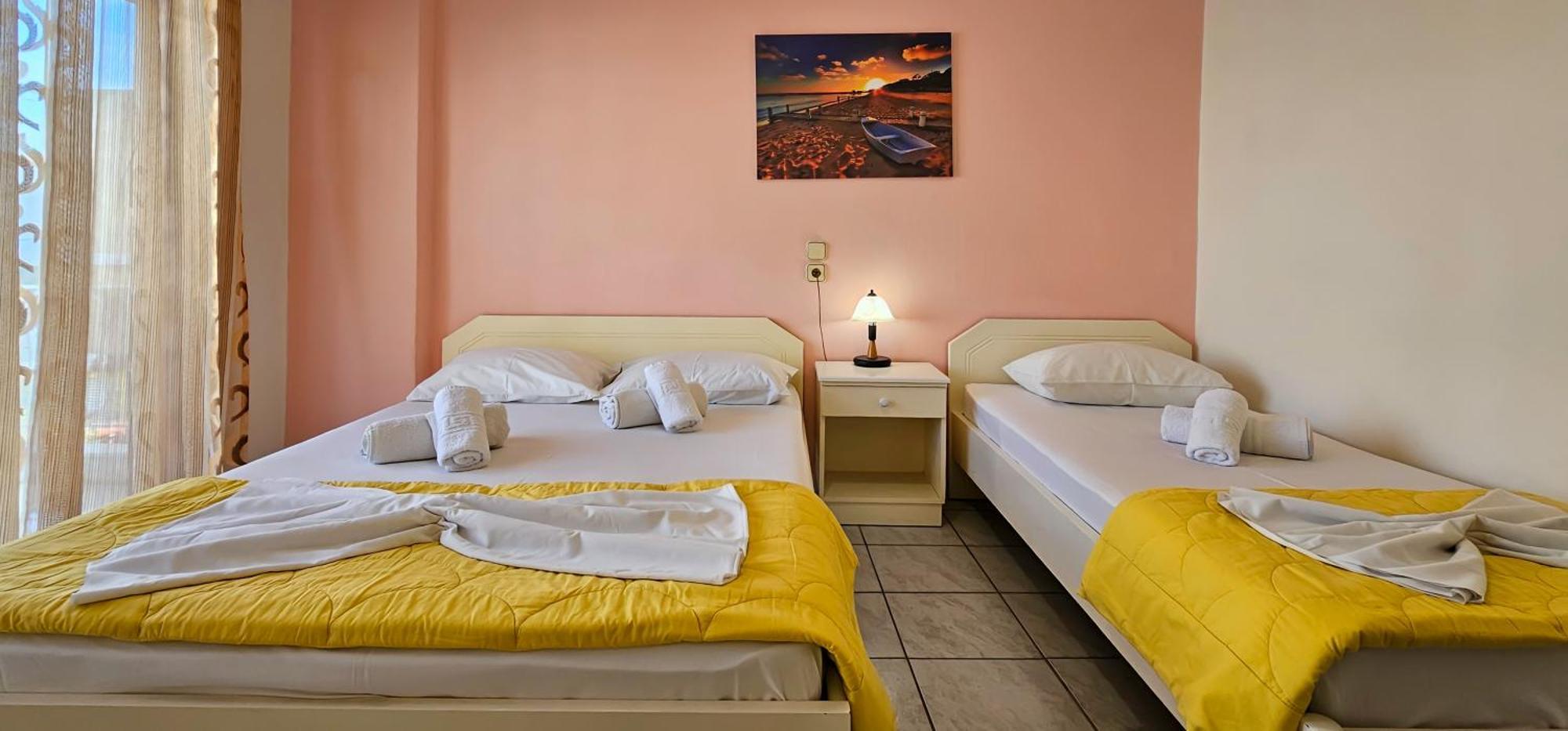Chariclia Hotel Paralía Zewnętrze zdjęcie