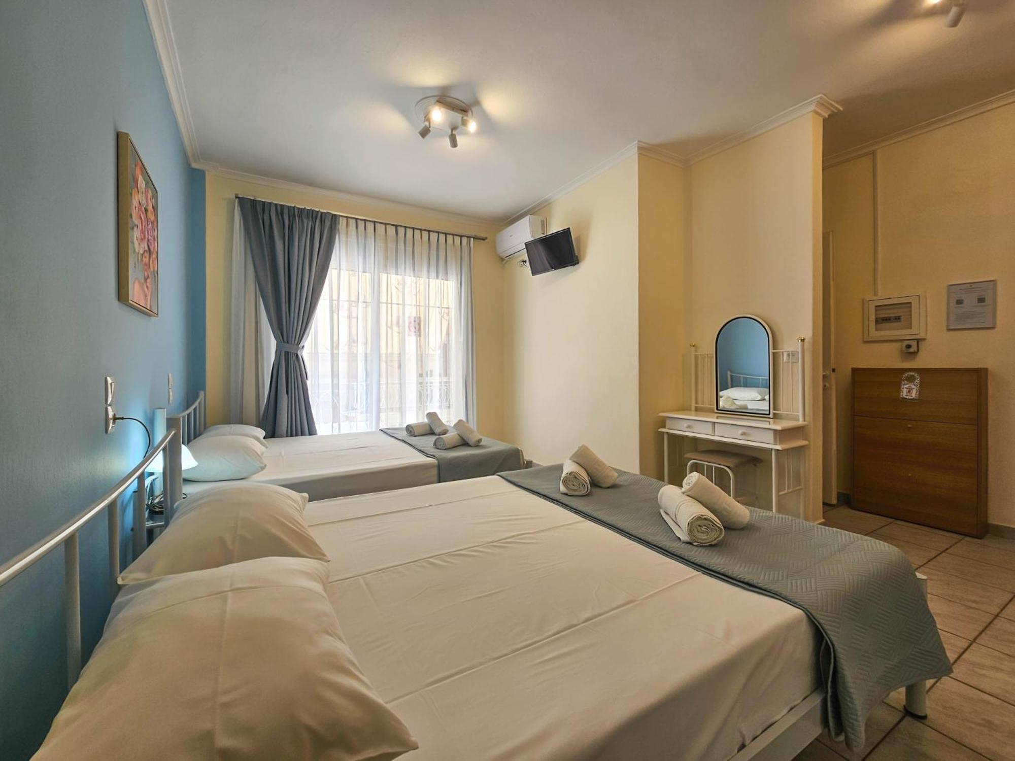 Chariclia Hotel Paralía Zewnętrze zdjęcie